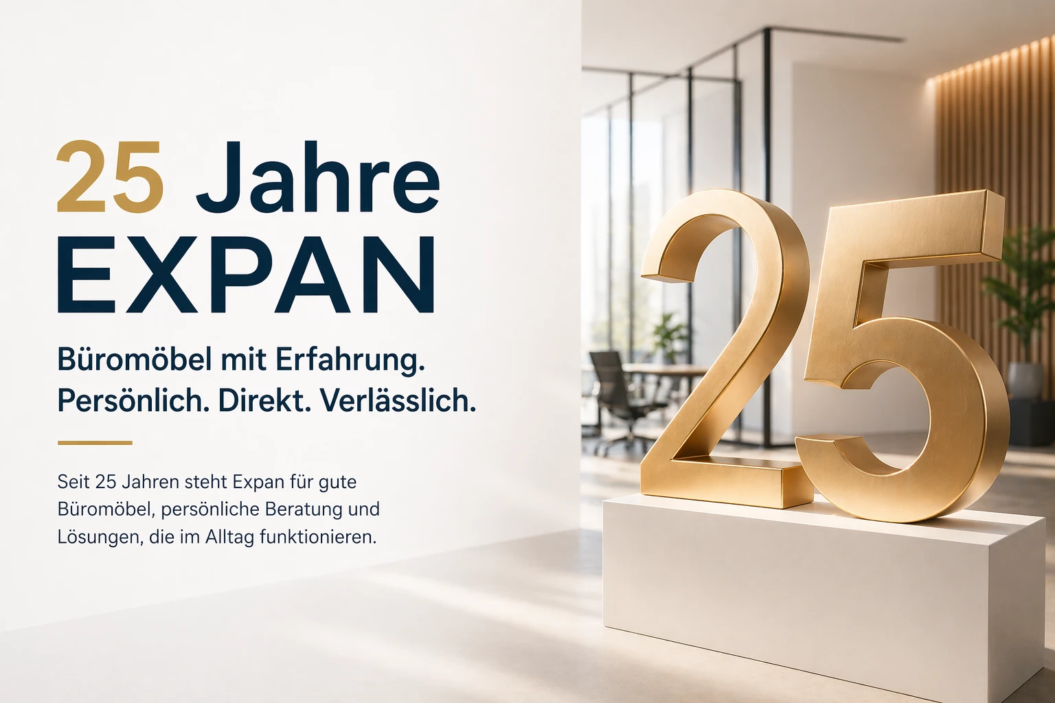 Büromöbel Ausstellung 25 Jahre Expan Osnabrück, Bremen, Düsseldorf