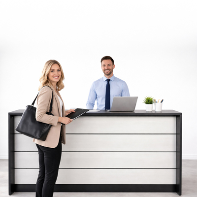 Empfangstheken für das Büro