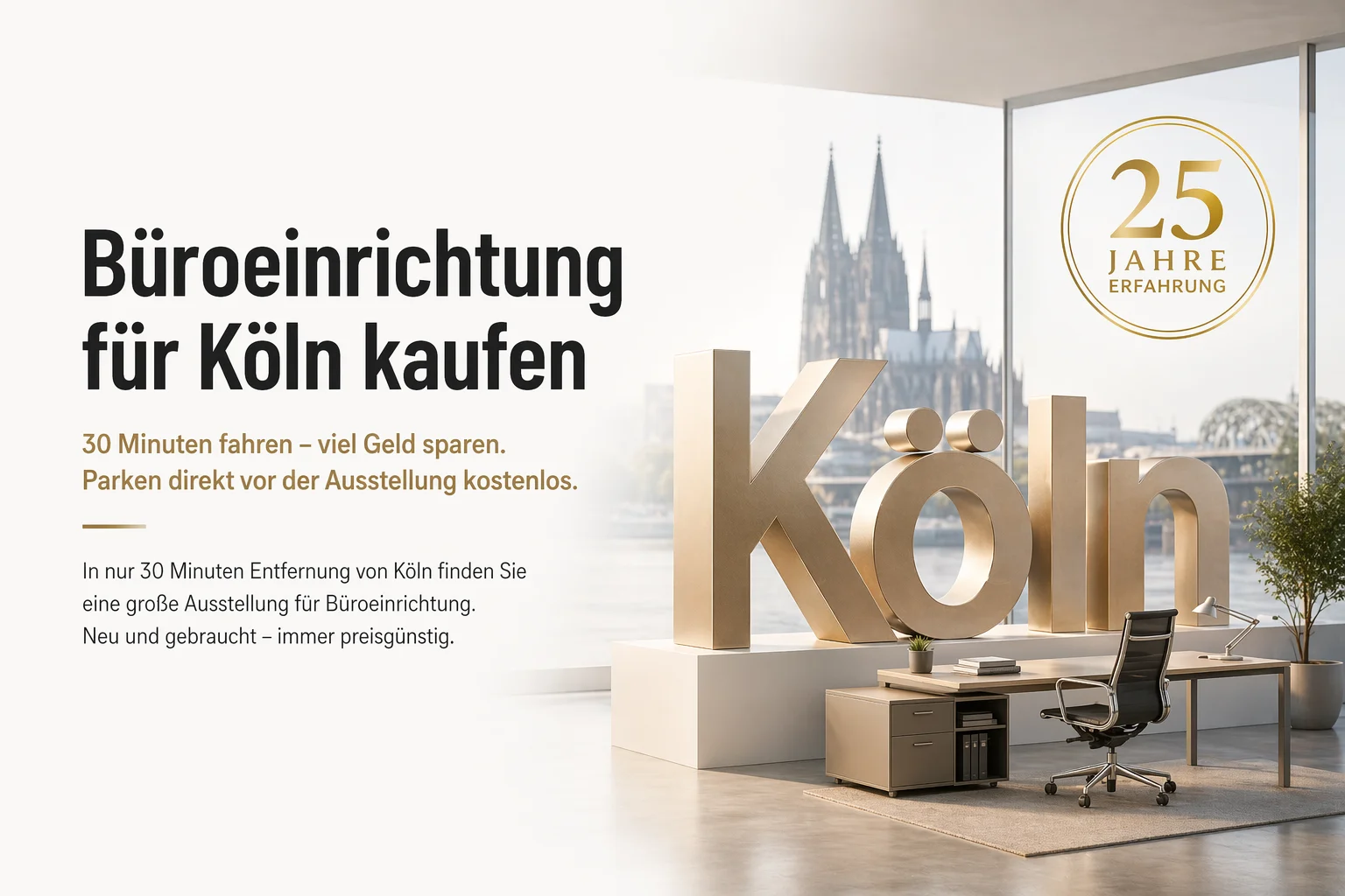 Büroeinrichtung für Köln: moderne Büromöbel in der Ausstellung von Expan direkt vergleichen und testen