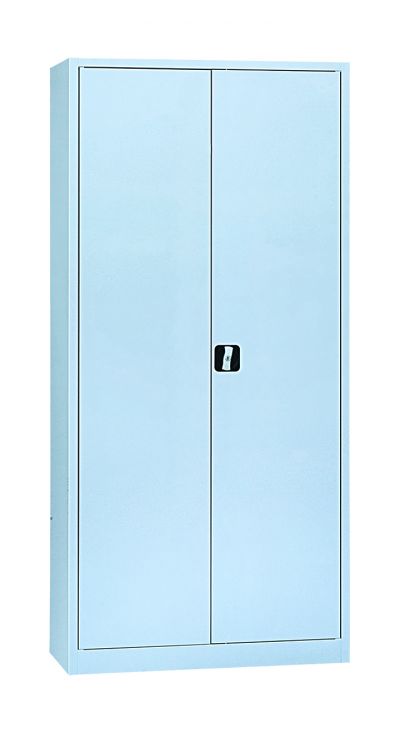 abschließbarer Universalschrank aus Stahl mit 2 Flügeltüren