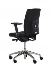 Bürodrehstuhl mit Lordosenstütze, Sitztiefenverstellung und Armlehnen
