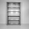 Stahl Aktenschrank von Gispen mit 5 Ordnerhöhen