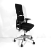 Bürodrehstuhl von Steelcase, Modell Please mit geteilten hohen Rücken und Synchrommechanik