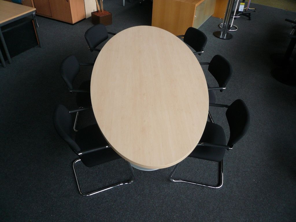 Schreibtisch Besprechungstisch Büromöbel Verkaufstisch 200x100cm 331140